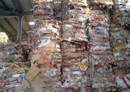废黄板纸回收