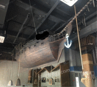 福建福州出售闲置二手大型木船道具摆设船一艏 30000元
