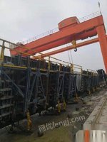 安徽黄山转让1台7成新龙门吊,60吨,轨道24.5米  出售价56万元