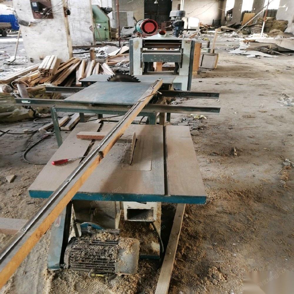 甘肃兰州厂房拆迁出售木工鋸，平板刨，风机,63吨冲床各一台.  打包价47000元.可单卖.