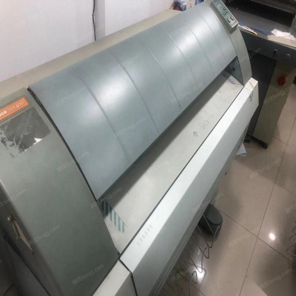 上海黄浦区工程机 大型切纸机 激光彩打机 热胶机打包出售