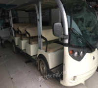 广西钦州出售14座二手观光车一台 23000元