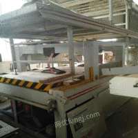 河北沧州出售二手木工机械设备高频拼板机液压拼板机框架组合机