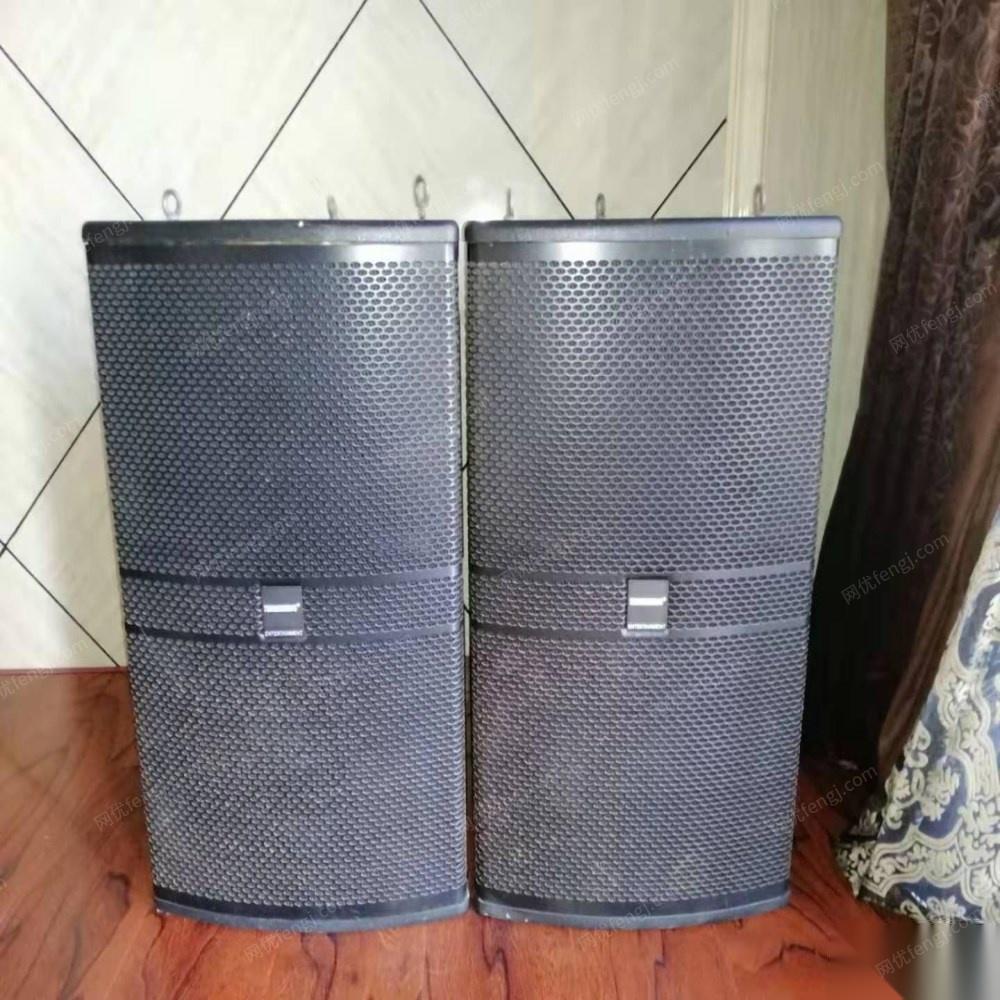 宁夏银川出售双十五音响一对、双十五功放、单十五音响5支、功放两套、均衡器 15000元