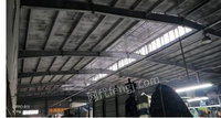 新疆乌鲁木齐出售8成新钢结构旧厂房，檐高6米，宽50.5米长60.5米计3050平方