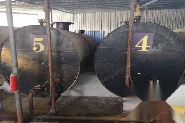 浙江杭州出售4台40吨油罐