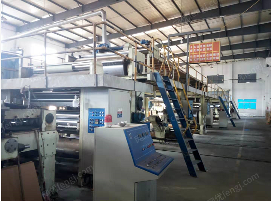 湖北宜昌在位转让2018年京山轻机1800纸板生产线一套350万元