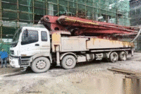 湖南岳阳出售一台09年三一五十铃52米泵车