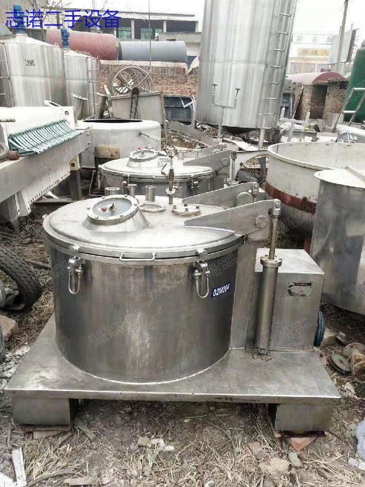 Sales of all stainless steel plate centrifuges before new year at low prices