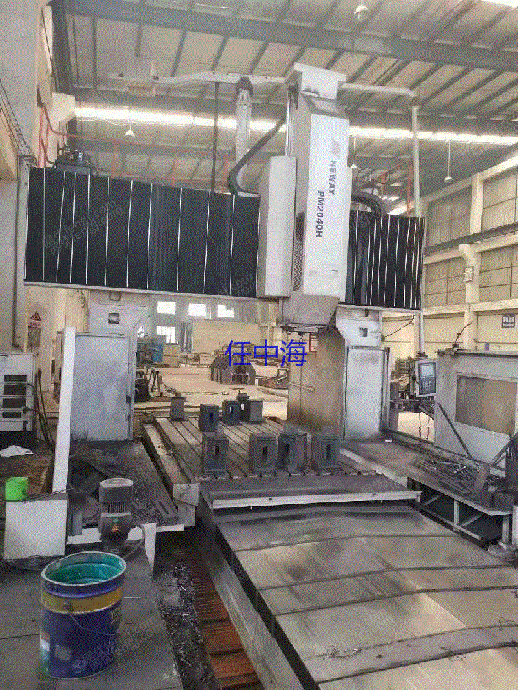 二手纽威4米龙门加工中心出售 二手加工中心转让