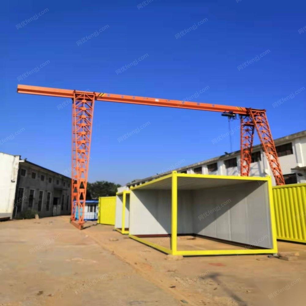 湖南长沙工厂拆迁1台五吨二手龙门吊 出售价4万元