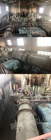 北京朝阳区在位出售二手化肥生产线滚筒造粒机 引风除尘器生产设备