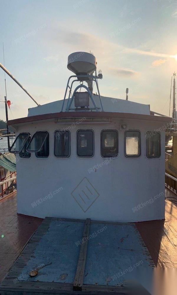 广东广州闲置中港两地牌30米渔船一艏出售115万