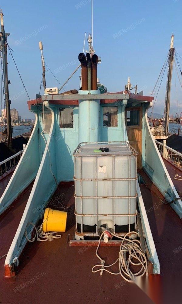 广东广州闲置中港两地牌30米渔船一艏出售115万