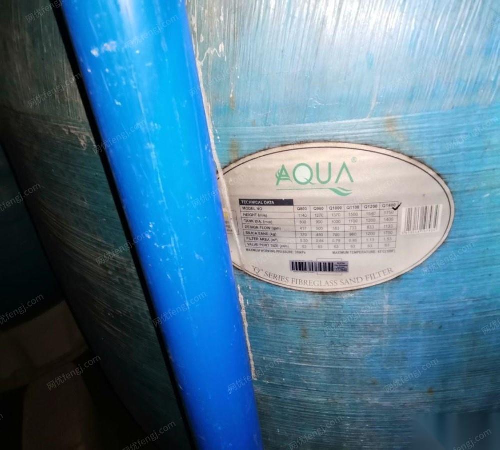 海南三亚因泳池停止运行出售二手闲置全套泳池消毒过滤循环设备一套 