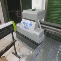 广东清远在位转让二手2019年平板uv打印机一台 东芝喷头机器转让 60000元