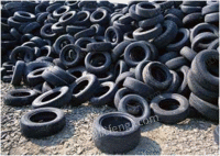 出售各种大量废旧轮胎！