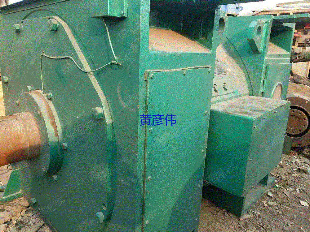 For sale:one set of used stock 1600KW DC motor(new machine is not used)
