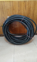 转让动力电三相四线380v工业紫铜电缆线47米