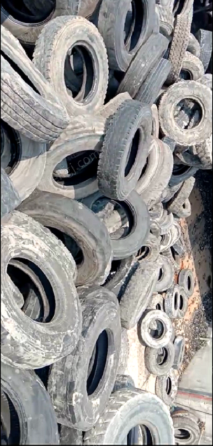 出售一批废旧轮胎，一共有200吨左右，货在江苏无锡