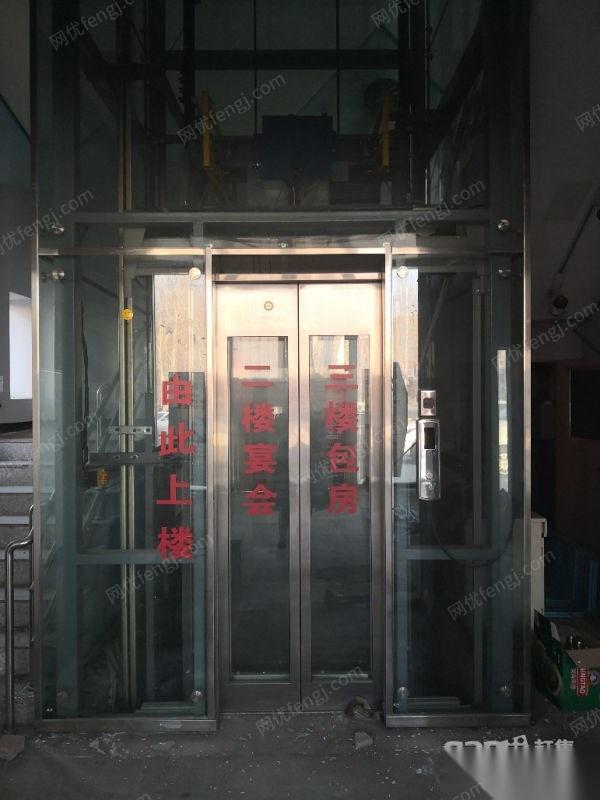 14年二手观光电梯-50000元出售，一至四层