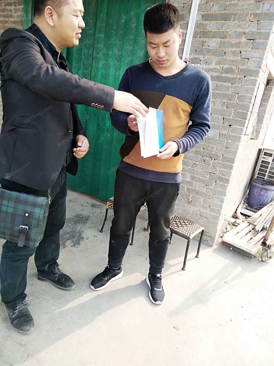 河南沁阳市夏庄二手造纸设备市场