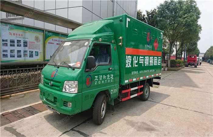液化气体运输车回收