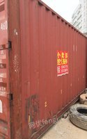 广东茂名出售二手6米x2.4米贷运集装箱一个