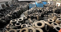 辽宁铁岭出售一些废旧轮胎大小都有点 没有切割的，现在有150多吨的