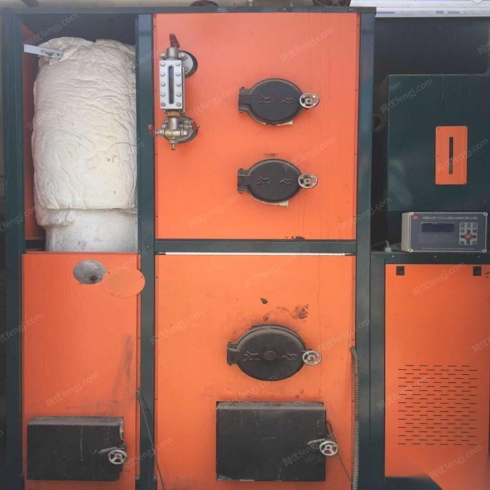 陕西咸阳出售17年生物蒸汽锅炉九层新 2.5万元，使用二次，每次约十天
