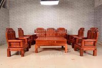 广东深圳工厂转型换木材有一套缅甸花梨沙发10件套处理纯新100%缅甸花梨 30000元