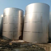 湖北武汉处理一批不锈钢储罐搅拌罐 1吨之50吨304油罐 酒罐 .