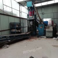 河北沧州9成新铁屑压块机，压块机，屑饼机