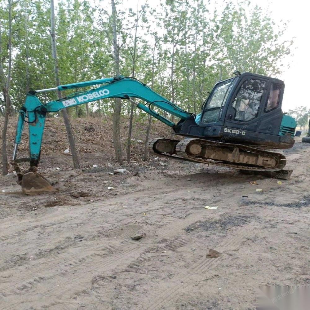 北京房山区13年神钢60自己的干活车 10万元挖掘机出售