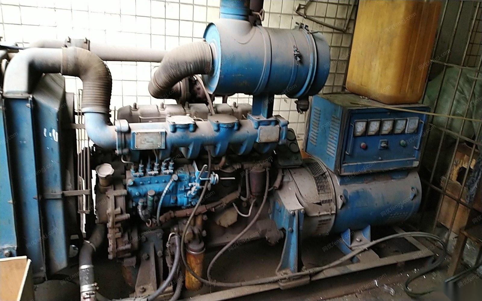 重庆沙坪坝区二手12年在位潍柴100千瓦柴油发电机一台出售