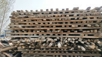山东聊城出售300吨旧木材/板电议或面议