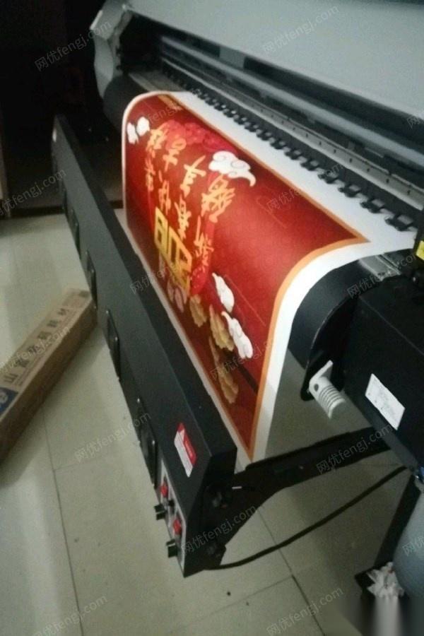 海南海口低价转让日本进口户内写真打印机2万.户外写真打印机3.6万.覆膜机1200.