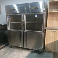 天津和平区餐厅厨房冰箱 六头电磁炉出售 2000元