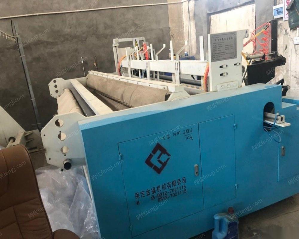 河南郑州转让9成新卫生纸复卷机，大回旋，封口机。 155000元 