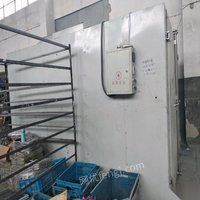浙江宁波因业务少出售二手柴油喷漆喷塑烘箱  13000元