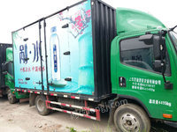 上海青浦区出售10台解放虎V厢式货车/集装箱车70000元