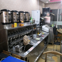 江苏无锡使用四个月一整套奶茶设备出售 18000元