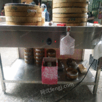 湖南永州早餐店设备出售，蒸笼，卧式冰柜，烤箱，发酵箱， 15000元