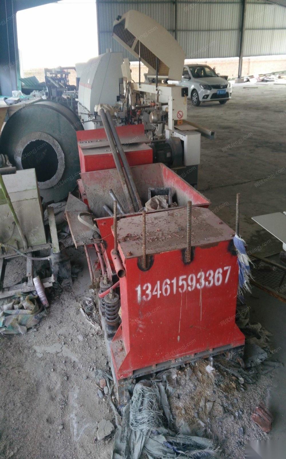 新疆昌吉转让水泥打杆机，切割机，张拉丝机，电动送料车 1.2万元