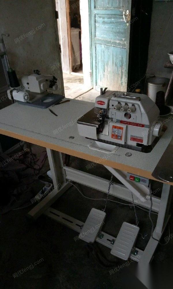 湖南郴州缝包机，锁边机，织袜机出售 12000元