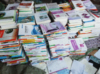 大量回收书本纸