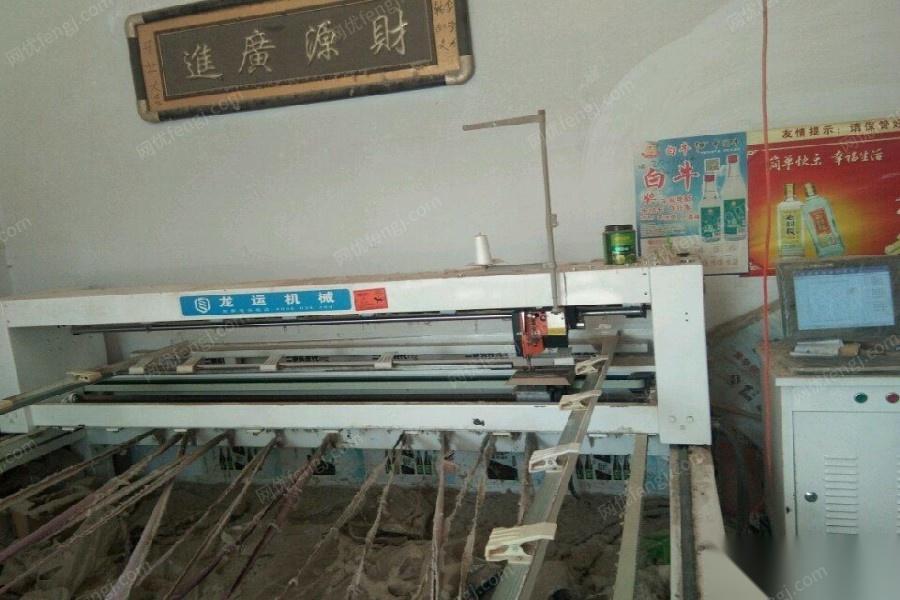 河北邢台由于家里太忙出售17年梳棉机 开松机 绗缝机整套 40000元