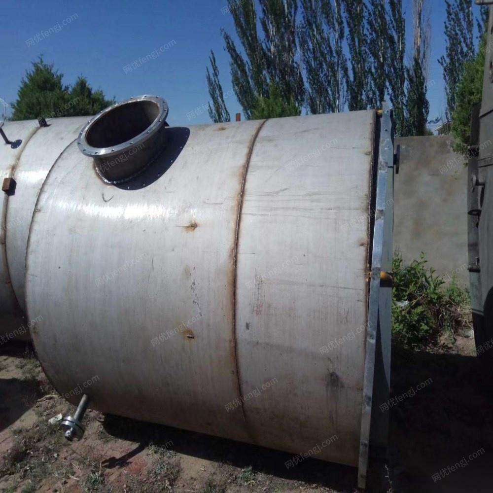 内蒙古鄂尔多斯出售大量二手不锈钢设备，耐腐耐磨砂 浆泵罗茨风机 电机