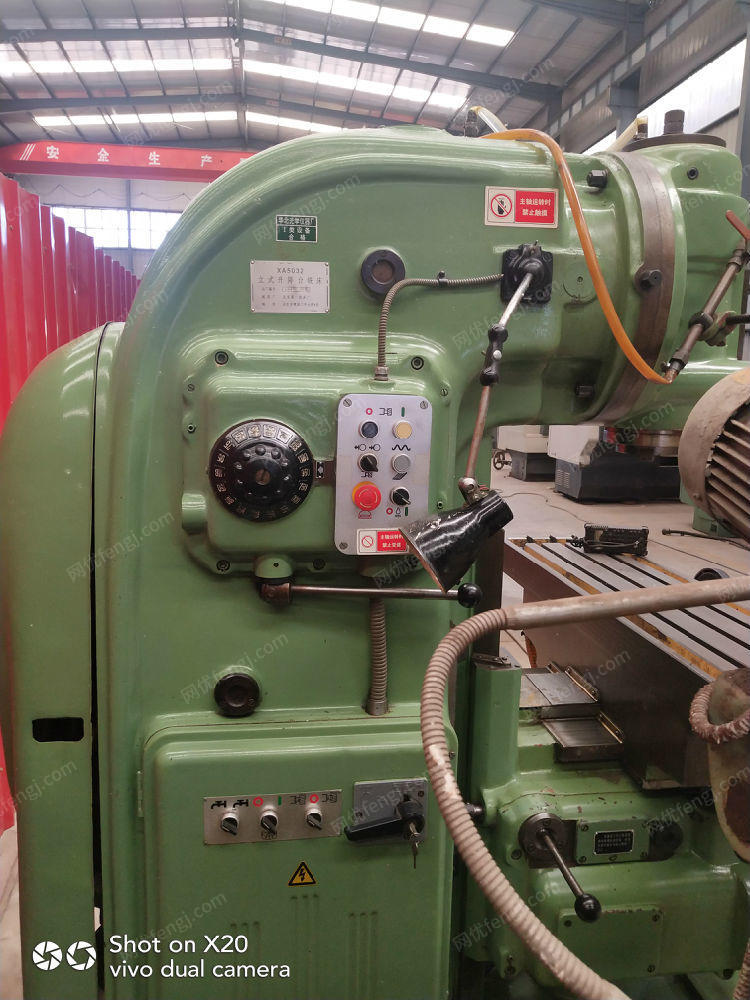 xa5032立式铣床,x5042立式铣床参数 出售二手xa5032立式升降台铣床