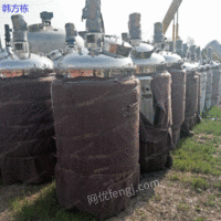 江苏常州出售1000升不锈钢反应釜、外抛光
